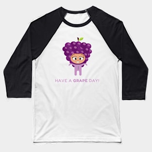 KAWAII EEKA - HAVE A GRAPE DAY Baseball T-Shirt